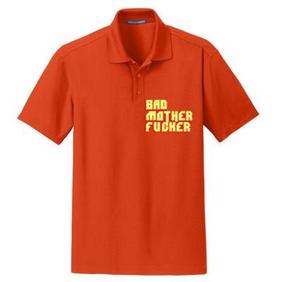 Bad Mother Fucker Dry Zone Grid Polo