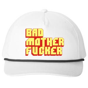 Bad Mother Fucker Snapback Five-Panel Rope Hat