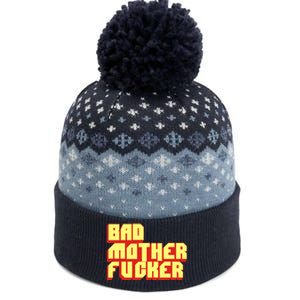 Bad Mother Fucker The Baniff Cuffed Pom Beanie