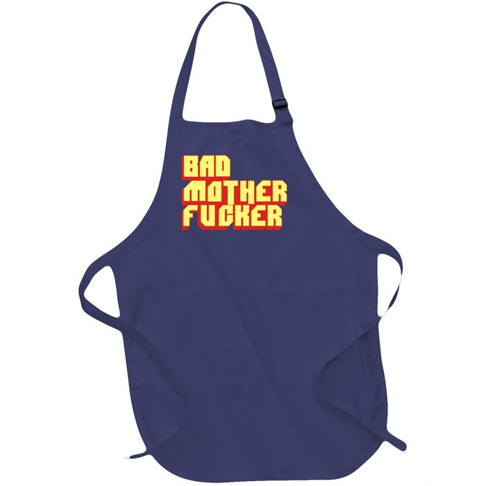 Bad Mother Fucker Full-Length Apron With Pockets