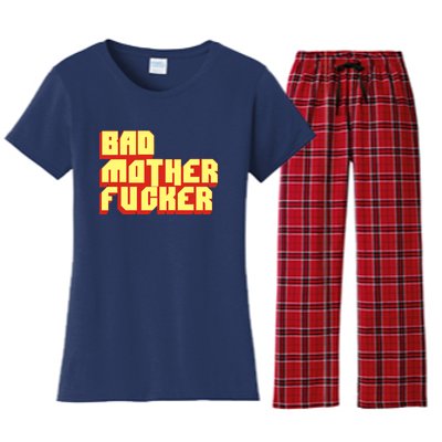 Bad Mother Fucker Women's Flannel Pajama Set