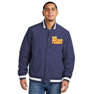 Bad Mother Fucker Insulated Varsity Jacket