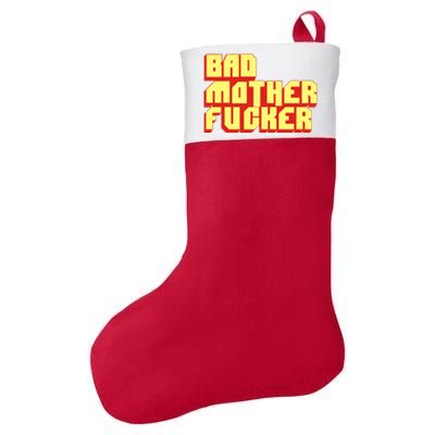 Bad Mother Fucker Felt Holiday Christmas Stocking