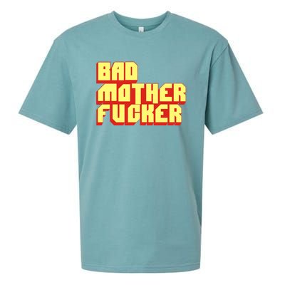 Bad Mother Fucker Sueded Cloud Jersey T-Shirt