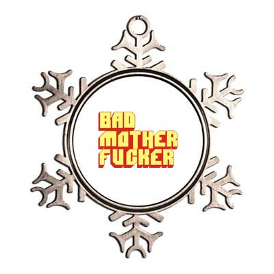 Bad Mother Fucker Metallic Star Ornament