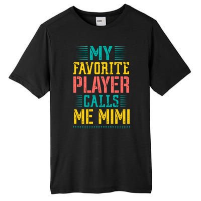 Baseball My Favorite Player Calls Me Mimi Tall Fusion ChromaSoft Performance T-Shirt