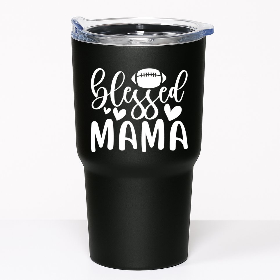 Blessed Mama Funny Mother's Day T Tumbler