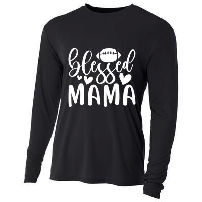 Blessed Mama Funny Mother's Day T Cooling Performance Long Sleeve Crew