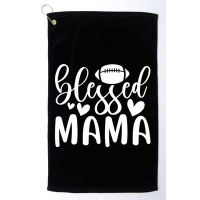 Blessed Mama Funny Mother's Day T Golf Towel
