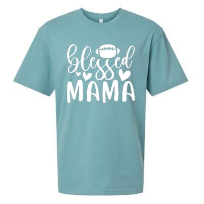 Blessed Mama Funny Mother's Day T Sueded Cloud Jersey T-Shirt