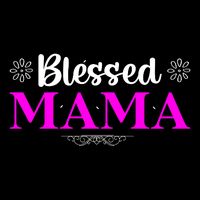 Blessed Mama Funny Mothers Day T Impact Tech Backpack