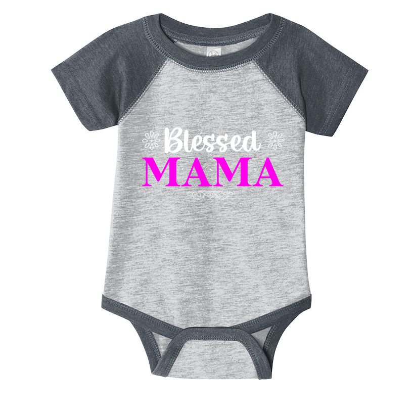 Blessed Mama Funny Mothers Day T Infant Baby Jersey Bodysuit