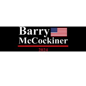 Barry Mccockiner Funny Presidential Election 2024 Parody Bumper Sticker