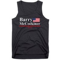 Barry Mccockiner Funny Presidential Election 2024 Parody Tank Top