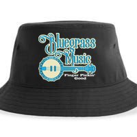 Bluegrass Music Finger Pickin Good Banjo Player Musician Sustainable Bucket Hat