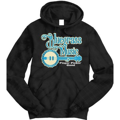 Bluegrass Music Finger Pickin Good Banjo Player Musician Tie Dye Hoodie
