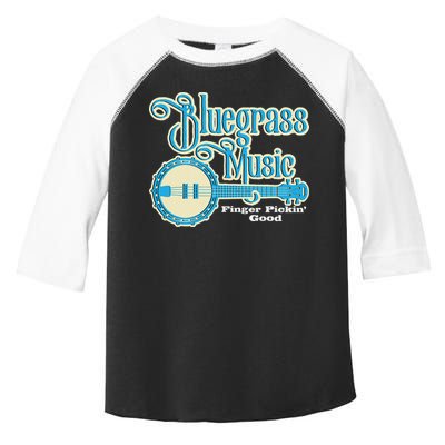 Bluegrass Music Finger Pickin Good Banjo Player Musician Toddler Fine Jersey T-Shirt