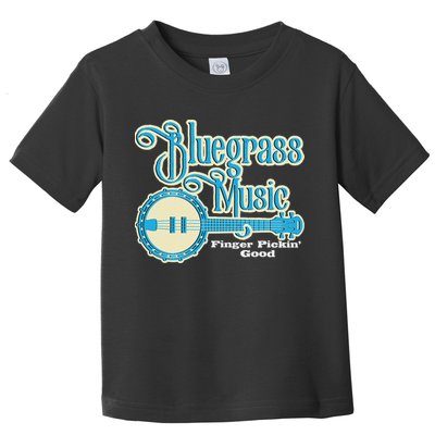 Bluegrass Music Finger Pickin Good Banjo Player Musician Toddler T-Shirt