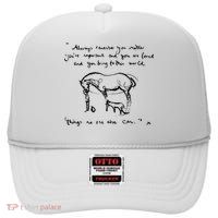 Boy Mole Fox And Horse Quote Always Remember You Matter High Crown Mesh Back Trucker Hat