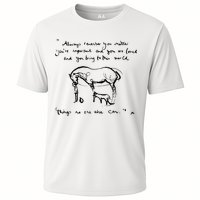 Boy Mole Fox And Horse Quote Always Remember You Matter Cooling Performance Crew T-Shirt
