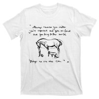 Boy Mole Fox And Horse Quote Always Remember You Matter T-Shirt