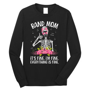 Band Mom Funny Marching Band Mom Marching Band Mama Long Sleeve Shirt