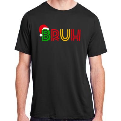 Bruh Meme Funny Saying Bro Greeting Teens Christmas Adult ChromaSoft Performance T-Shirt