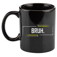 Bruh Meme Funny Saying Brother Greeting Funny Saying Teens 11oz C Handle Ceramic Mug