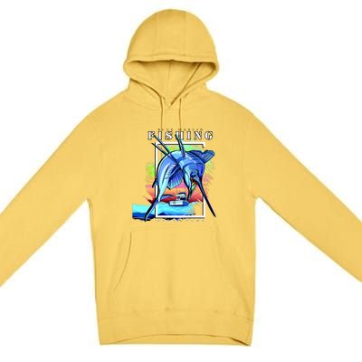 Blue Marlin Fishing Club Premium Pullover Hoodie