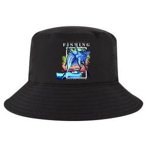 Blue Marlin Fishing Club Cool Comfort Performance Bucket Hat