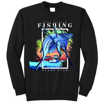 Blue Marlin Fishing Club Sweatshirt