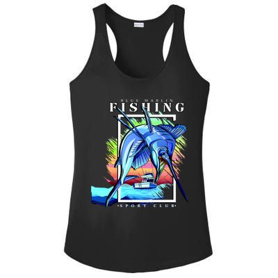 Blue Marlin Fishing Club Ladies PosiCharge Competitor Racerback Tank