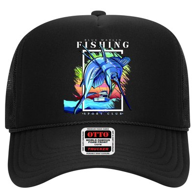 Blue Marlin Fishing Club Trucker Hat