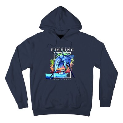 Blue Marlin Fishing Club Hoodie