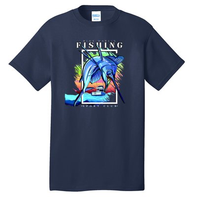 Blue Marlin Fishing Club Tall T-Shirt