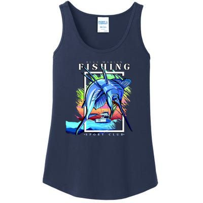 Blue Marlin Fishing Club Ladies Essential Tank