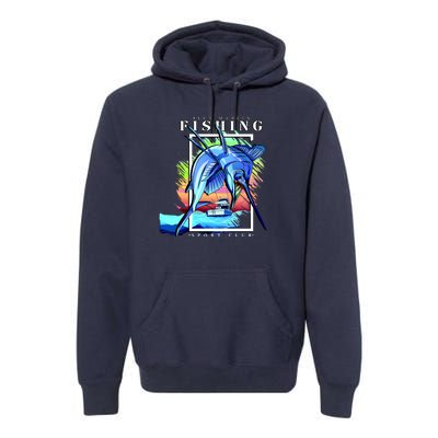 Blue Marlin Fishing Club Premium Hoodie