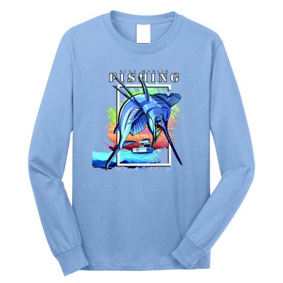 Blue Marlin Fishing Club Long Sleeve Shirt