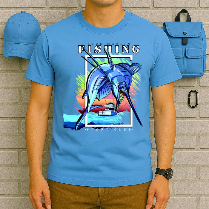 Blue Marlin Fishing Club T-Shirt