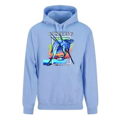 Blue Marlin Fishing Club Unisex Surf Hoodie