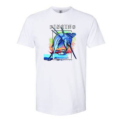 Blue Marlin Fishing Club Softstyle CVC T-Shirt