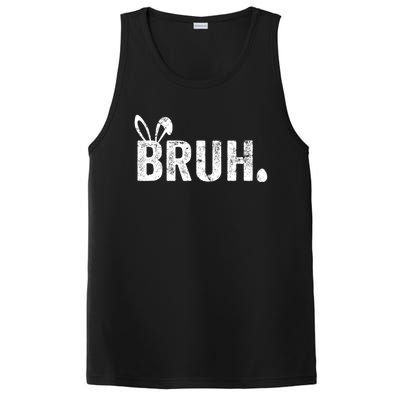 Bruh Meme Funny Saying Bro Greeting Teens Boy Easter Day PosiCharge Competitor Tank