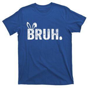 Bruh Meme Funny Saying Bro Greeting Teens Boy Easter Day T-Shirt