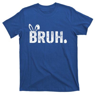 Bruh Meme Funny Saying Bro Greeting Teens Boy Easter Day T-Shirt