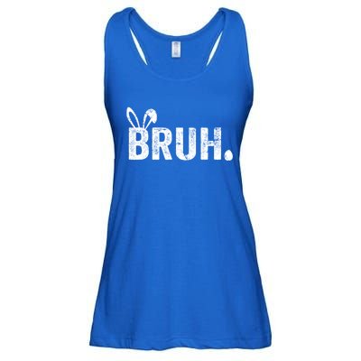 Bruh Meme Funny Saying Bro Greeting Teens Boy Easter Day Ladies Essential Flowy Tank