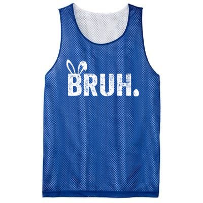 Bruh Meme Funny Saying Bro Greeting Teens Boy Easter Day Mesh Reversible Basketball Jersey Tank