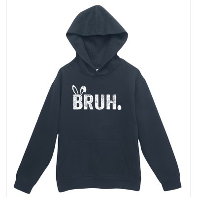 Bruh Meme Funny Saying Bro Greeting Teens Boy Easter Day Urban Pullover Hoodie