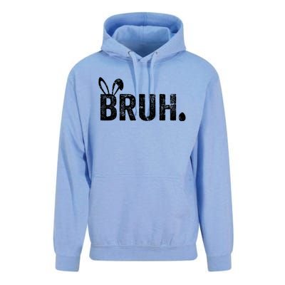 Bruh Meme Funny Saying Bro Greeting Teens Boy Easter Day Unisex Surf Hoodie