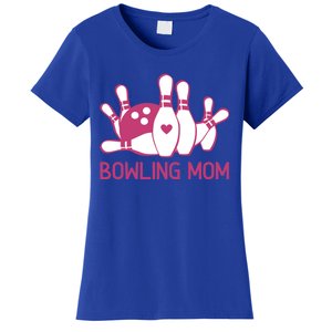 Bowling Mom Funny Gift For Bowlers Bowling Ball Gift Bowl Gift Women's T-Shirt