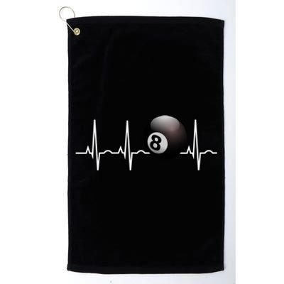 Billiards Meaningful Gift Eight Ball Meaningful Gift Great Gift Pool Player Gift Platinum Collection Golf Towel